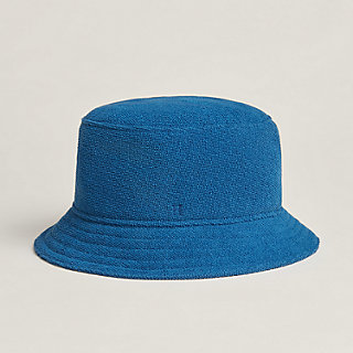 Fred Sand bucket hat - Blue | Hermès USA